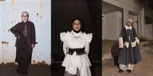 Potret Gaya Ikonik Feby Putri! 8 Inspirasi Outfit Monokrom yang Keren dan Stylish