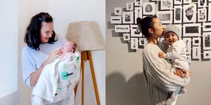 Turunkan ke Sang Buah Hati, Ini 7 Potret Bayi Artis yang Terlahir dari Ibu Blasteran - Ganteng dan Cantik Sedari Kecil