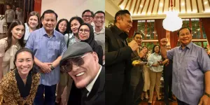 Turut Meriahkan Acara, Yuk Intip 7 Gaya Seleb Hadiri Perayaan Ulang Tahun Prabowo ke-72 - Ada Wulan Guritno yang Bikin Salfok!