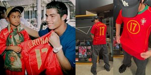 Ultah ke-30, Potret Atta Halilintar Rayakan dengan Pakai Jersey Asli Ronaldo - Beli Ratusan Juta dari Martunis