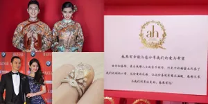 Unyu Unik, Ini Undangan Pesta Megah Resepsi Pernikahan Angelababy