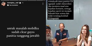 Usai Mobil Dirusak Saat Manggung, Potret Panitia Klub Motor Minta Maaf Pada Irenne Ghea