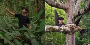 Viral Sebagai Tarzan Ganteng Blasteran Prancis, Intip 8 Potret Aksi Andrew Kalaweit Jelajahi Hutan Kalimantan! Makin Disorot Bak Selebriti