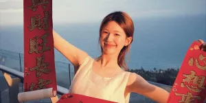 Zhao Lusi Rayakan Imlek Secara Sederhana, Beri Doa dan Harapan Baik