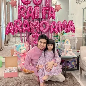 6 Potret Teuku Ryan Rayakan Ultah Moana, Digelar Terpisah dengan Acara Ria Ricis