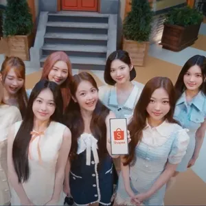 Kolaboracija Shopee in Hearts2Hearts požela pozitiven odziv v oglasni kampanji 9.9 Super Shopping Day