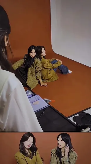 7 Potret Ayu Ting Ting Photoshoot Bareng Hesti dan Anak di Korea, Hasilnya Memukau