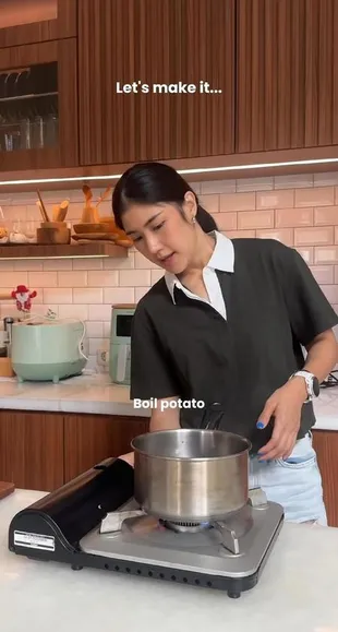 7 Potret Dapur Olivia Finalis MasterChef Indonesia Season 8 yang Estetik, Didominasi Elemen Kayu 