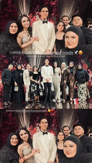 7 Potret Dul Jaelani dan Tissa Biani di Resepsi Pernikahan El Rumi, Calon Manten Berikutnya?