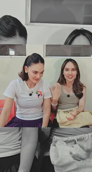 7 Potret Luna Maya dan Cinta Laura Latihan Badminton Bareng, Perkenalkan Nama Timnya 'LUCINTALUNA'