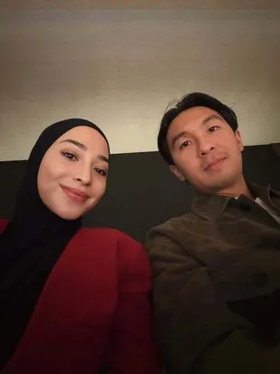 7 Potret Nikita Willy Kenakan Hijab Saat Dinner Date, Tampil Cantik dan Elegan