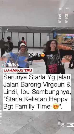 7 Potret Putri Sulung Virgoun Starla dan Ibu Sambungnya Lindi Fitriyana yang Makin Akrab