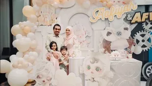 7 Potret Siti Nurhaliza Rayakan Ultah Anak, Bertema Karakter Kartun Favorit Aafiyah dan Afwa