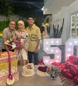 7 Potret Ulang Tahun Marini Zumarnis, Dapat Kejutan dari Daffa Wardhana 