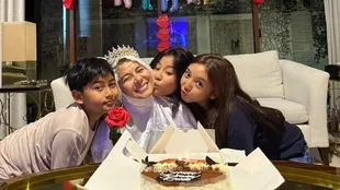 7 Potret Ulang Tahun Meisya Siregar, Dapat Kejutan dari Suami dan Buah Hati