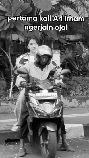 Baim Wong Minta Ari Irham Lakukan Prank ke Driver Ojol, Gugup dan Panik Sendiri