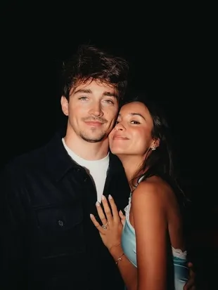 Charles Leclerc Resmi Menikah dengan Alexandra Saint-Mleux