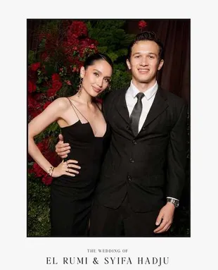 Cinta Laura di Resepsi Pernikahan El Rumi & Syifa Hadju, Serasi dengan Arya Vasco