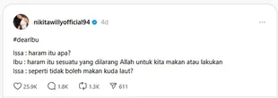 Curhatan Nikita Willy Sebagai Ibu Anak Gen Alpha, Issa Bikin Heran dengan Pertanyaan Random
