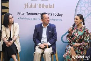 Donna Agnesia Berbagi Kiat Menjaga Keseimbangan Antara Kesehatan & Keuangan