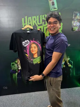 Film 'HARUSNYA HOROR' Rilis Merchandise Bergambar Wajah Lula Lahfah