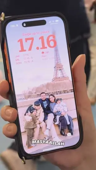 Geng Cendol Ungkap Wallpaper HP dari Nagita Slavina - Paula Verhoeven