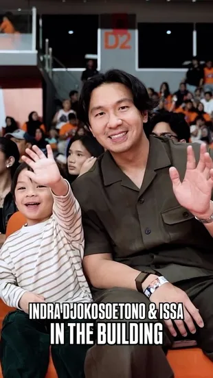 Indra Priawan Ajak Issa Nonton Basket Berdua, Momen Father-Son Bikin Meleleh
