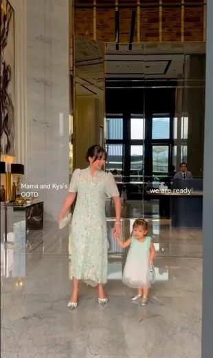 Jessica Mila di Ultah Otto Hasibuan, Disuapi Kue Oleh Sang Ayah Mertua