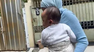 Keluarga Ahmad Dhani dan Mulan Jameela Jenguk Baby Soleil, Baby Aminah Juga Ikut