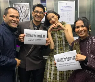 Empat Musim Pertiwi Sambangi BIFF 2026, Putri Marino dan Arya Saloka di Karpet Merah
