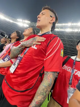 Potret Ganindra Bimo Ajak Andrea Dian Dukung Timnas Indonesia, Nonton FIFA ASEAN Cup