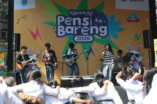 KapanLagi Pensi Bareng 2026 Guncang SMAN 3 Jakarta Sejak Pagi