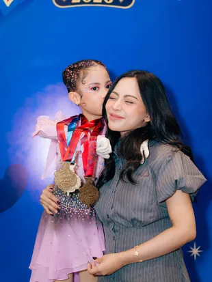 Potret Chava Anak Rachel Vennya Raih Medali Emas dan Dua Perak di Skate Indonesia 2026