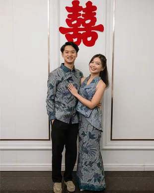 Potret Leonardo Edwin & Catharina Benita Gelar Prosesi Tingjing