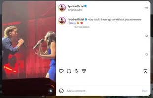 Potret Lyodra Muncul di Konser LANY Jakarta, Duet 'Stuck' Bareng Paul Klein