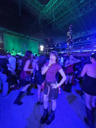 Potret Tiara Andini Nonton The Weeknd di Jakarta, Outfit Baddie Jadi Sorotan
