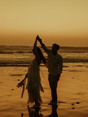Prewedding Sunset Azriel Hermansyah dan Sarah Menzel, Nikah 2027