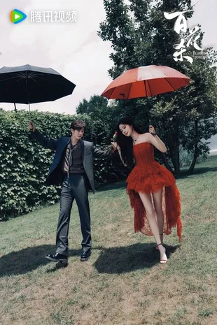 Meng Ziyi dan He Yu Bikin Baper Padahal Cuma Foto Promosi 'Blossoms of Power'