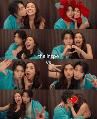 Na Daehoon dan Diva Azzura Photobox ala 'XO, Kitty', Ciuman Ganti Salaman