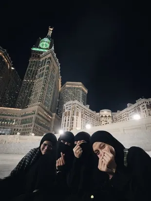 Natasha Rizky Umrah Bareng Paula Verhoeven, Ketemu Febby Rastanty di Makkah