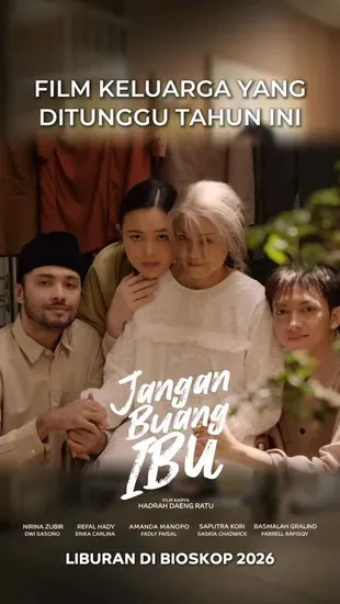 Nirina Zubir Rela Makeup 4 Jam Demi Jadi Nenek di Film JANGAN BUANG IBU