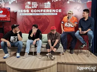 Pandji Pragiwaksono Menangis Saat Dapat Kepercayaan Tampil di JakCloth 2025