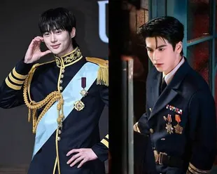 Pesona Byeon Woo Seok dan Zhang Linghe dengan Kostum Militer, Fans Drama Terbuai Visual