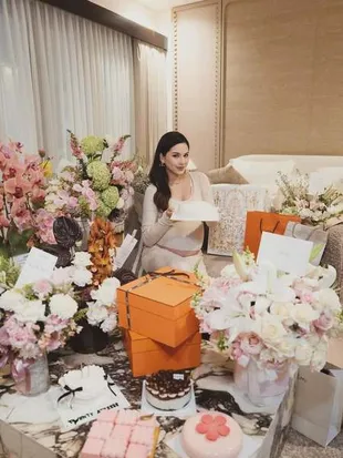 Potret Alyssa Daguise Ulang Tahun ke-28, Makin Bahagia karena Menanti Anak Pertama