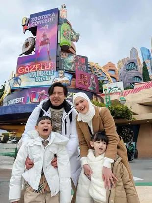 Potret Cut Meyriska Liburan Bareng Keluarga ke Zootopia Land China, Nikmati Berbagai Wahana