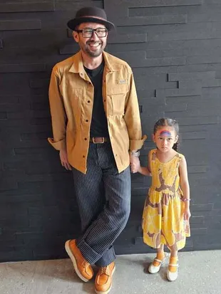 Potret Kedekatan Chef Norman Dengan Putri Cantiknya, Rela Wajahnya Cemong Demi Anak