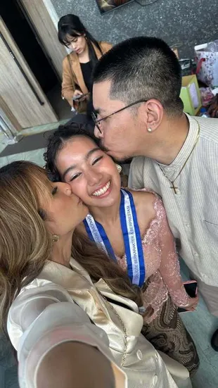 Potret Leticia Joseph Anak Sheila Marcia Wisuda SMP