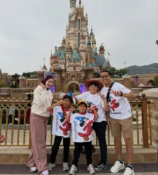 Potret Maissy Pramaisshela dan Tiga Anak Laki-lakinya, Bahagia