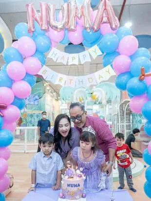 Potret Pesta Ulang Tahun Numa Putri Mona Ratuliu, Digelar Penuh Keseruan di Playground