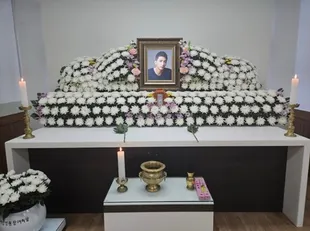 Potret Rumah Duka Lee Yong Joo, Meninggal Serangan Jantung di Usia 44